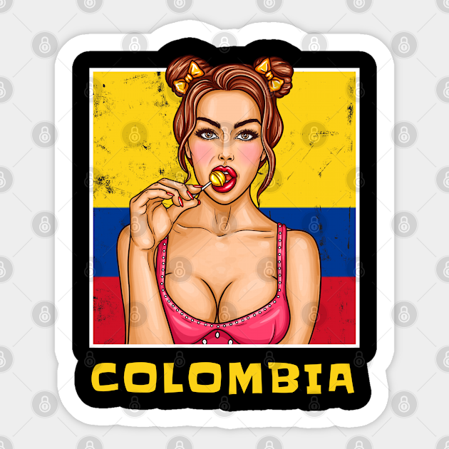 Proud Colombia Flag Colombia T Heritage Colombian Girl Boy Friend Colombian Girl 1561